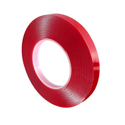 Imagen de FULARR® 10M X 15MM Premium Transparente Acrílica Espuma Montaje Cinta, Ultra Fuerte Doble Cara Adhesiva Cinta Rollo, Impermeable &amp; Resistente Calor, para Interiores y Exteriores (Espesor 1mm)