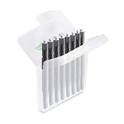 Imagen de JB White 16x filtro anticerumen para audífonos Set de filtros protectores cerumen compatible con Widex Nanocare Oticon ProWax MiniFit Phonak Cerustop Wax Guards Resound (Ø 1,3mm)
