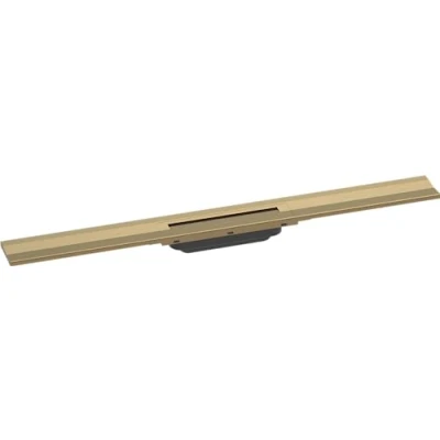 Imagen de hansgrohe 56051140 Juego de canaleta Ducha, Bronce Cepillado, 80cm