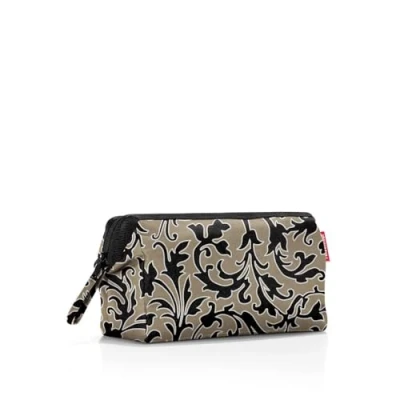 Imagen de reisenthel travelcosmetic Florist Indigo Robusto y práctico Neceser de Viaje, Correa Mano, Material hidrófugo, Couleur:Baroque Marble