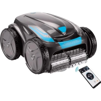 Imagen de Zodiac VORTEX 4WD OV 5480 iQ robot limpiafondos automático piscina hasta 12x6m, limpia fondo, paredes y línea de agua. Control remoto Lift System vía app. Incluye cable con sistema anti nudos, carro