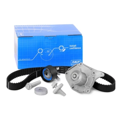 Imagen de SKF VKMC 06134 2 Bomba de Agua + Kit Distribucion 123 RENAULT: MEGANE 2, 3 Coupe, CLIO NISSAN: NV200 Furgón / Familiar norauto, oscaro,