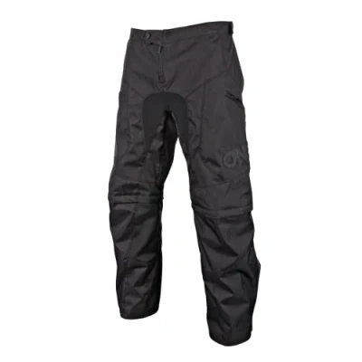 Imagen de O&#039;Neal Pantalones de Enduro MX Material Duradero, Resistente al Agua, Largos/Shorts, Paneles Resistentes Calor Apocalypse Adulto Negro Talla 48/64