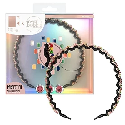 Imagen de Invisibobble Diadema piedreria Hairhalo x1 mujer y hombre en edición limitada boda invitada con forma adaptable Fuerte cómoda
