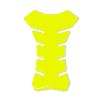 Imagen de 4R Quattroerre.it 18117 Pegatina 3D para el Depósito de la Moto Racing Graphic, Amarillo Neón