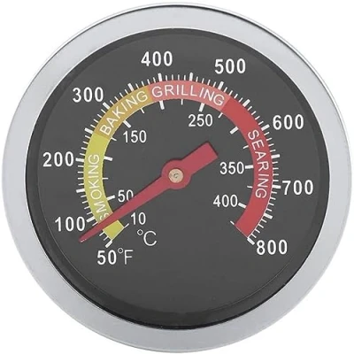 Imagen de Baverta Termómetro BBQ de barbacoa acero inoxidable Indicador temperatura para cocinar en 50 800 ?