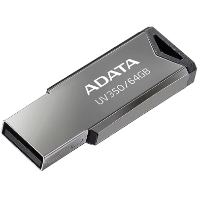 Imagen de ADATA UV350 Unidad Flash USB 64 GB Tipo A Gris