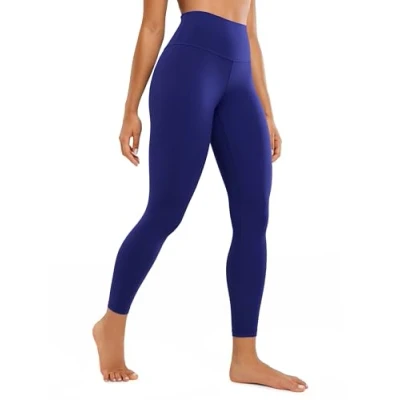 Imagen de CRZ Yoga Mujeres Butterluxe Leggings 64cm Cintura Alta Ultra Suave Estirar Ejercicio Polainas Larkspur Azul 40
