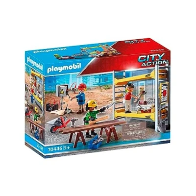 Imagen de PLAYMOBIL City Action 70446 Andamio con Obreros, A Partir de 5 Años