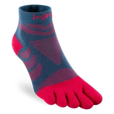 Imagen de Injinji Mujer Ultra Run Mini Crew Berry M/L (EU: 40.5 44.5+), frutas del bosque, M L