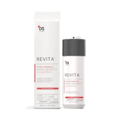 Imagen de DS Laboratories Revita Extra Strength Champu champú para el crecimiento del cabello, anticaída, con bloqueador de DHT, mujeres y hombres, biotina.
