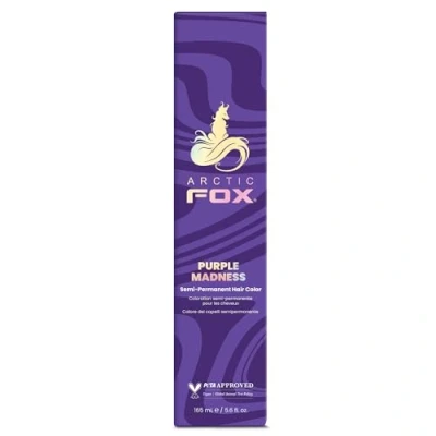 Imagen de ARCTIC FOX Tinte semipermanente para el cabello, 100 % vegano y libre de crueldad animal, Purple Madness, 165 ml e