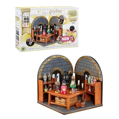 Imagen de MGA&#039;s Miniverse Make It Mini Potions Class coleccionables Harry Potter, Juego de Construcción, +100 Piezas, Resina, Réplica Pociones, para Coleccionistas y Niños +8 Años, NO Comestible