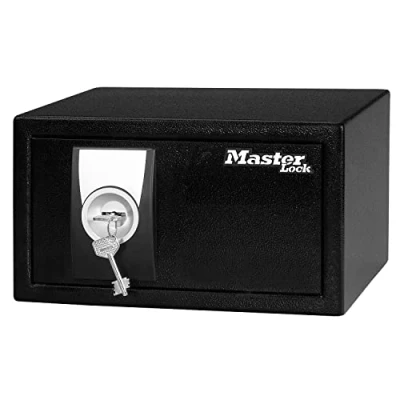 Imagen de Master Lock X031ML Caja Fuerte de Seguridad [Llaves Pequeña] [9 L] Para Montaje en Pared o Suelo