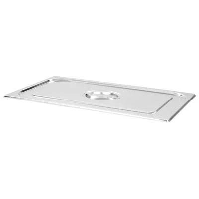Imagen de vidaXL 2X Tapas para Bandeja de Alimentos GN 1/1 Utensilios Calientaplatos Plato Platillo Cocina Comida Buffet Baño María 530x325 mm Acero Inoxidable