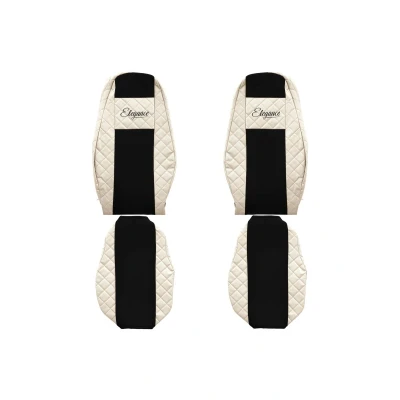 Imagen de F CORE Elegance Q FX14 CHAMP Cubreasiento beige/marrón textil, Ecopiel