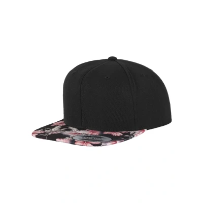 Imagen de Flexfit Floral Snapback Gorra, Talla: One Size, Black