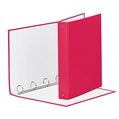 Imagen de Esselte Carpeta de anillas, color fucsia Dorso 4 cm