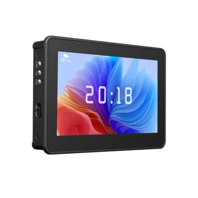 Imagen de ESP32 S3 Placa de desarrollo pantalla táctil LCD 4.3 pulgadas integrada 800 x 480, RGB 65 K, 5 puntos con funda, compatible Wi Fi 2.4 GHz y Bluetooth
