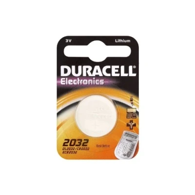 Imagen de Duracell DUR033917 Batería doméstica de Uso único CR2032 Litio (Pila único, CR2032, Litio, 3 V, 1 Unidad), botón/Moneda