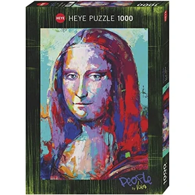 Imagen de Heye Mona Lisa Puzzle (1000 Piezas), Color Plateado