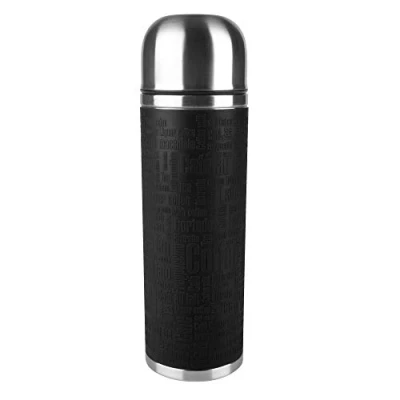 Imagen de Tefal K30644 Termo de Silicona Senator, Acero Inoxidable, Negro, M L