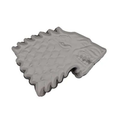 Imagen de SD toys Stark Game of Thrones Molde Horno, Silicona, Gris, 27 x 30 7 cm