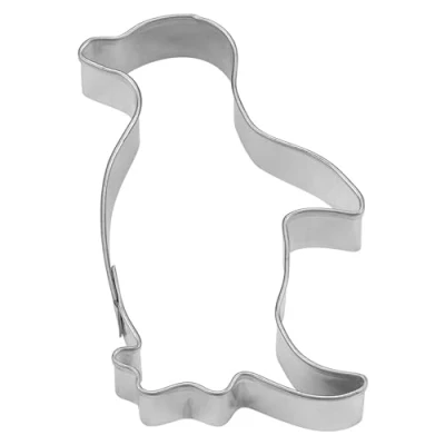 Imagen de Staedter Casa Pingüino Cookie Cutter, Plata, 4,5 cm