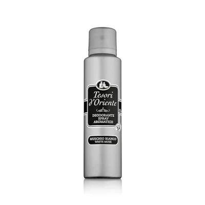 Imagen de 3 x Tesori D &#039;oriente Aromatic Desodorante Spray deospray muschio Bianco 150 ml