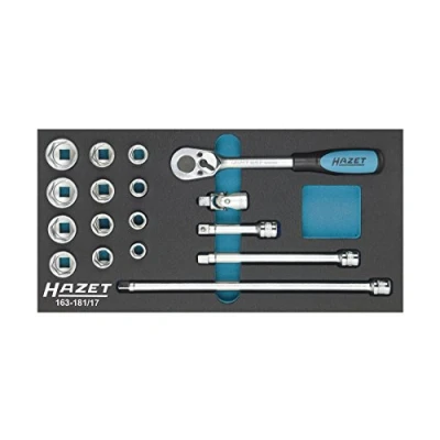 Imagen de HAZET 163 181/17 Juego de tubos 17 Safety Insert System