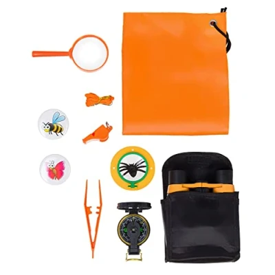 Imagen de Kit de Supervivencia Levenhuk LabZZ SK20 para Niños con 10 Accesorios Desarrollar Las Habilidades Observación, Exploración y Orientación