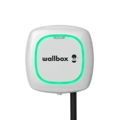 Imagen de Wallbox Pulsar Plus Cargador de vehiculo electrico (22kw Potencia, Cable 5 Metros, Conector Tipo 2, WiFi, Bluetooth, OCPP, Interior/Exterior)