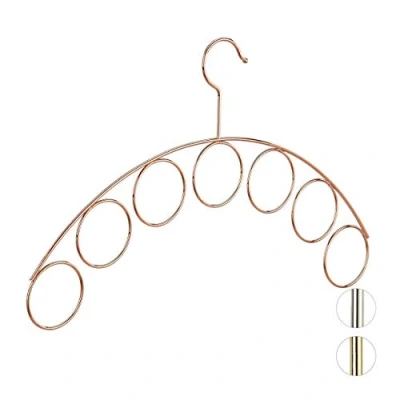 Imagen de Relaxdays Percha Ropa y Accesorios, Metal, Cobre, 24,5 x 40,5 0,3 cm