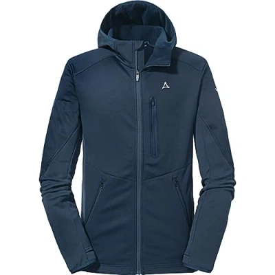 Imagen de Schöffel Sudadera de Forro Polar con Capucha Lodron M Chaqueta 315, Hombre, Azul Marino, 52