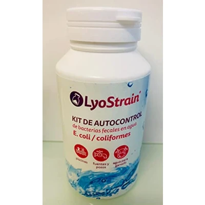 Imagen de LYOSTRAIN Kit de AUTOCONTROL para BACTERIAS FECALES (E.COLI/COLIFORMES) en Agua.
