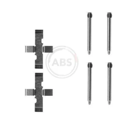 Imagen de A.B.S. 1101Q Kit de accesorios, pastillas frenos OPEL: Vectra A Berlina, Astra F CC, Kadett E FORD: Escort 6, FIESTA 3, 5