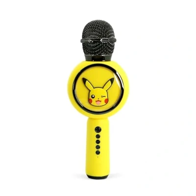 Imagen de OTL Technologies Micrófono de Karaoke Pokémon Pikachu con Altavoz inalámbrico y Luces LED