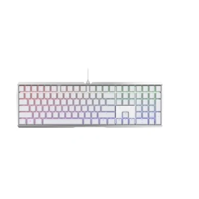 Imagen de CHERRY MX BOARD 3.0 S, Teclado Gaming con Cable, Iluminación RGB, Distribución de Europeo (QWERTY), Switches BROWN, Blanco