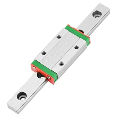 Imagen de Carril de guía lineal, 100 mm MGN9H lineal en miniatura 9 ancho + Bloque deslizamiento