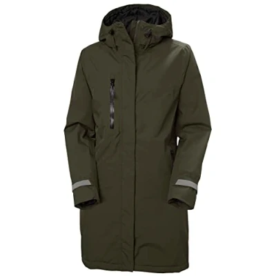 Imagen de Helly Hansen Womens W Adore Ins Rain Coat, Verde, S