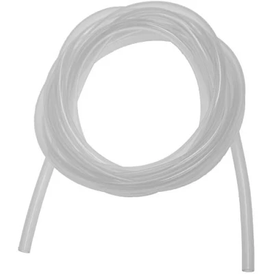 Imagen de Manguera de silicona 2 m, 4 x 6 mm, interior exterior transparente, elástica, apta para alimentos, sin BPA