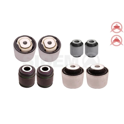 Imagen de SIDEM 827619 KIT Silentblock Brazo de Suspension Eje delantero abajo Rodamiento caucho metal oscilante transversal JAGUAR: S Type, XF Berlina