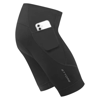Imagen de Ettore Pantalones Cortos de Ciclismo para Hombres con Almohadilla Acolchada Transpirables Secado Rápido Bicicleta Arrow M