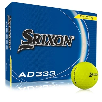 Imagen de Srixon AD333 11 Pelotas de golf alto rendimiento Para distancia y velocidad Baja compresión consistencia control Línea alineación Accesorios primera calidad regalos