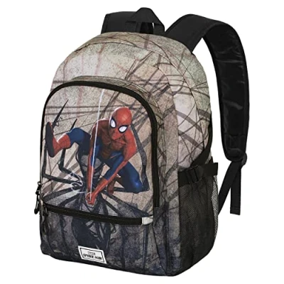 Imagen de Marvel Spiderman Webslinger Mochila Fight FAN 2.0, Multicolor, 31 x 44 cm, Capacidad 24 L