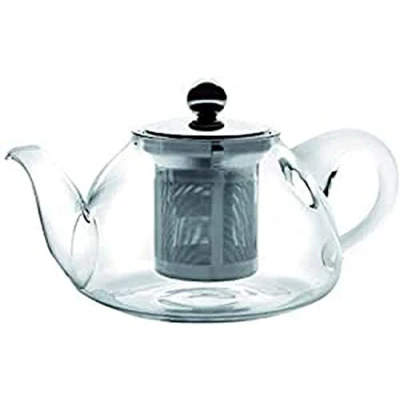 Imagen de IBILI Tetera de cristal con filtro Stove, Borosilicato, 0.8 litros