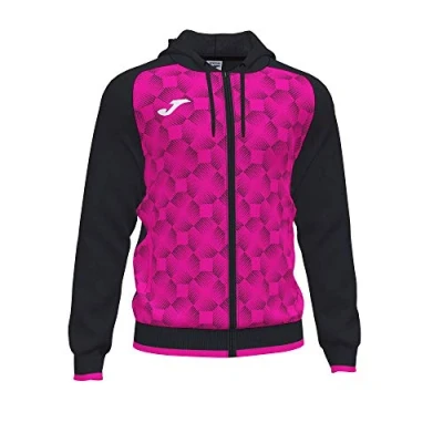 Imagen de Joma Chaqueta con capucha supernova iii negro rosa flúor