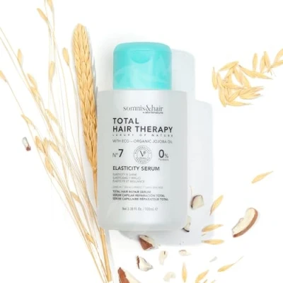 Imagen de somnis&amp;hair Sérum Capilar Restaurador Natural Reparación, Nutrición y Brillo Fortalece Previene la Rotura Sin Sulfatos ni Parabenos Vegano 100 ml