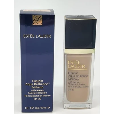 Imagen de ESTEE LAUDER Futurist Aqua Brilliance Makeup SPF20 Nº1C0 Cool Porcelain, 30 ml