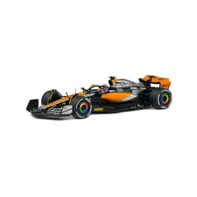 Imagen de Coche en Miniatura de Fórmula 1 Compatible con McLaren F1 Team MCL60 Oscar Piastri Gran Bretaña GP 2023 1:43 Solido 4317802